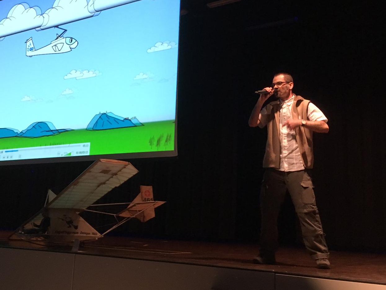 Auftritt bei der Schweizer Segelflugkonferenz in Laufen