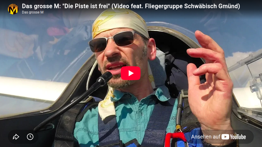 Vorschaubild: Die Piste ist frei, erster Segelflug-Rapsong