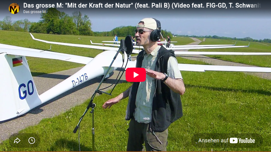 Vorschaubild: Mit der Kraft der Natur, zweiter Segelflug-Rapsong